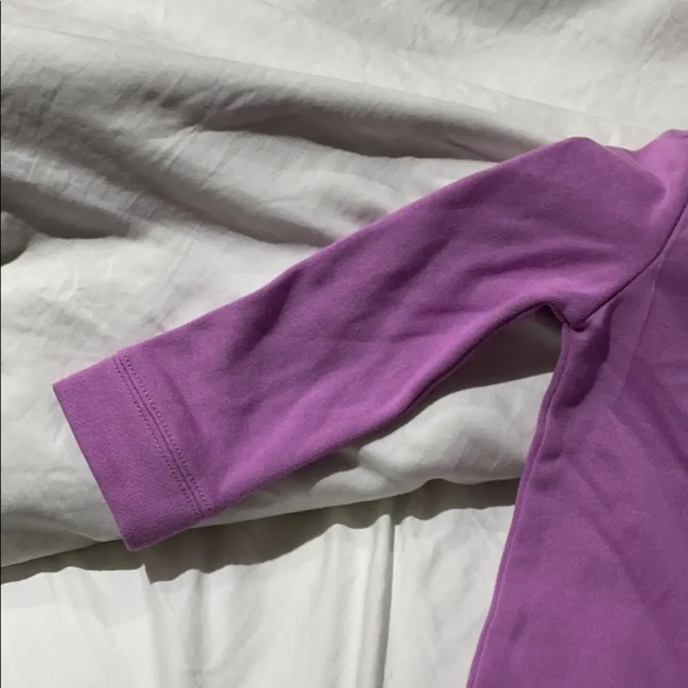 Gymboree 4 lavender sweatshirt crown dress euc